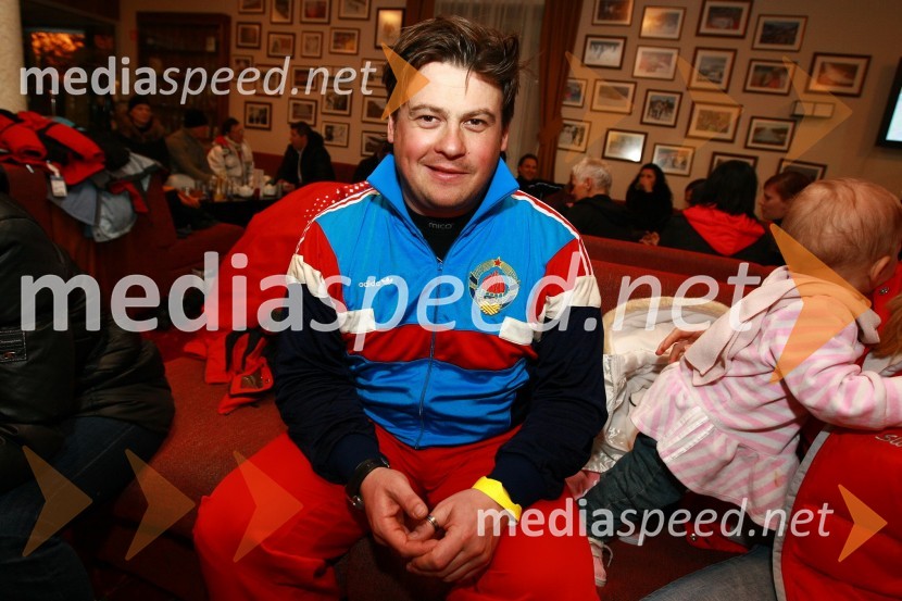 Peter Pen, pomočnik trenerja za hitre discipline v hrvaški smučarski reprezentanciRok Flander Snowboard show 2010