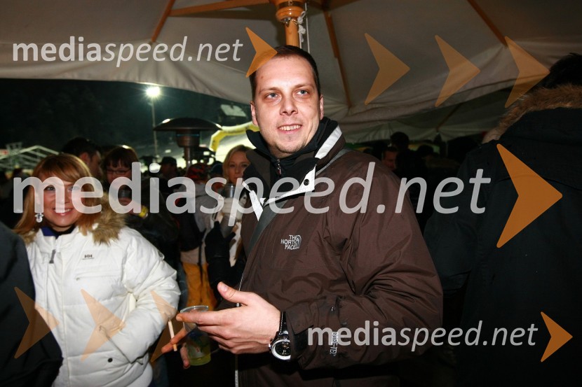 Jure Kačičnik, direktor KACideja d.o.o.Rok Flander Snowboard show 2010