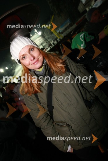 Tina Uršič, igralkaRok Flander Snowboard show 2010