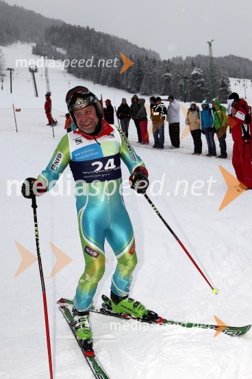 Milan Pečovnik - PidžiX - plozija zabave 2010, veleslalom glasbenikov