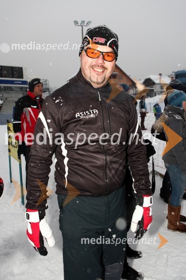 Dejan Killar, svetovalec skupine AsistaX - plozija zabave 2010, veleslalom glasbenikov