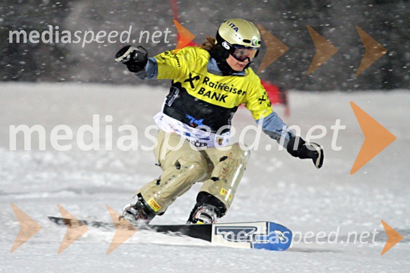 Polona Zupan, deskarka na snegu 
Rok Flander Snowboard show 2010