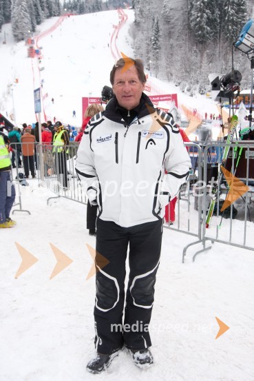 	Franc Klammer, nekdanji austrijski smučar49. Pokal Vitranc 2010, veleslalom