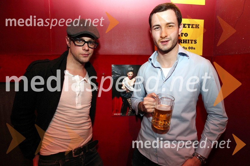 Aljoša Krošlin Grlj, modni urednik revije Mens Health in  	Gregor Bolčina, moderator Radia 1Nina Osenar, predstavitev albuma Missunderstood