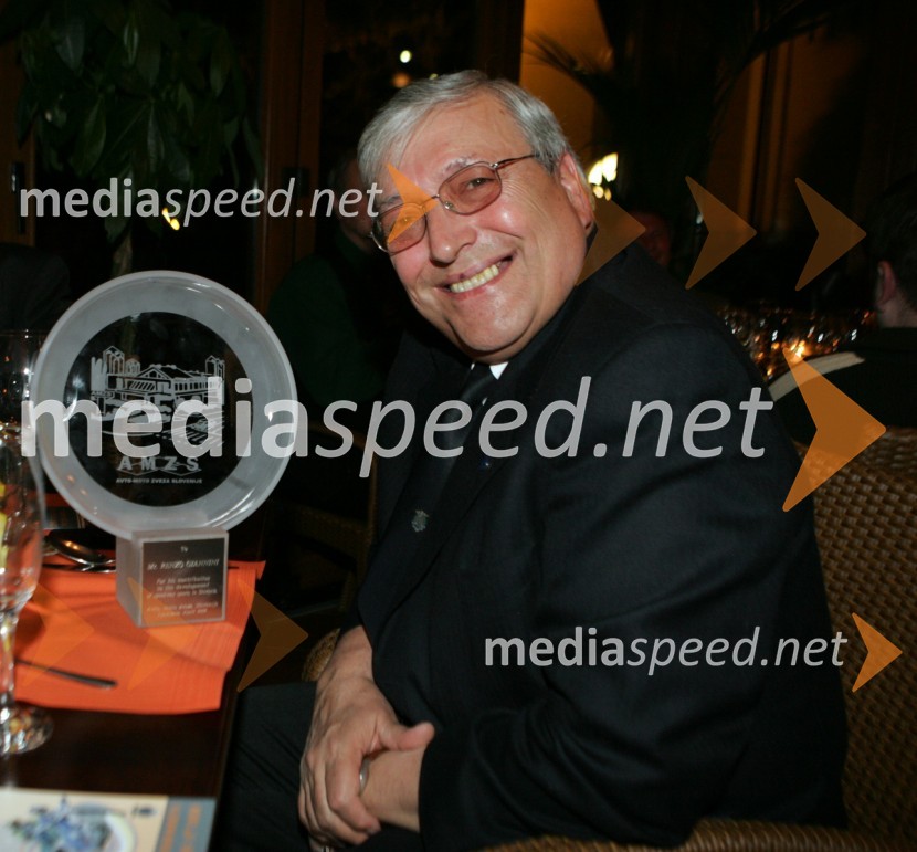 Renzo Giannini predsednik žirije FIM (mednarodne motociklistične zveze) in predsednik komisije za speedway pri FIM)SPEEDWAY GRAND PRIX, VN Slovenije 2006