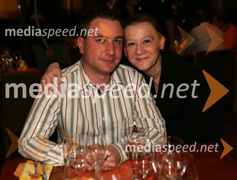 Gregor Arnšek, direktor dirke in Violeta Freeland, predsednica AMD KrškoSPEEDWAY GRAND PRIX, VN Slovenije 2006