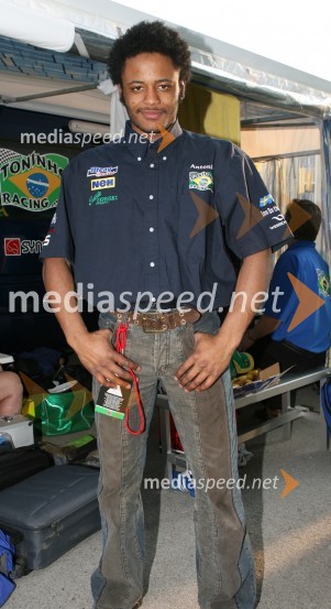 Antonio Lindbaeck (Švedska)SPEEDWAY GRAND PRIX, VN Slovenije 2006