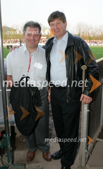 mag. Andrej Vizjak, minister za gospodarstvo in Franci Bogovič, župan Krškega   
 
SPEEDWAY GRAND PRIX, VN Slovenije 2006