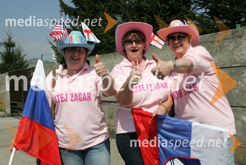 Angleške navijačice Mateja ŽagarjaSPEEDWAY GRAND PRIX, VN Slovenije 2006, RAZNO