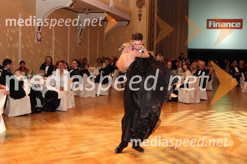 Nadya Bychkova in Miha Vodičar, plesalca21. Veliki Rotarijski ples