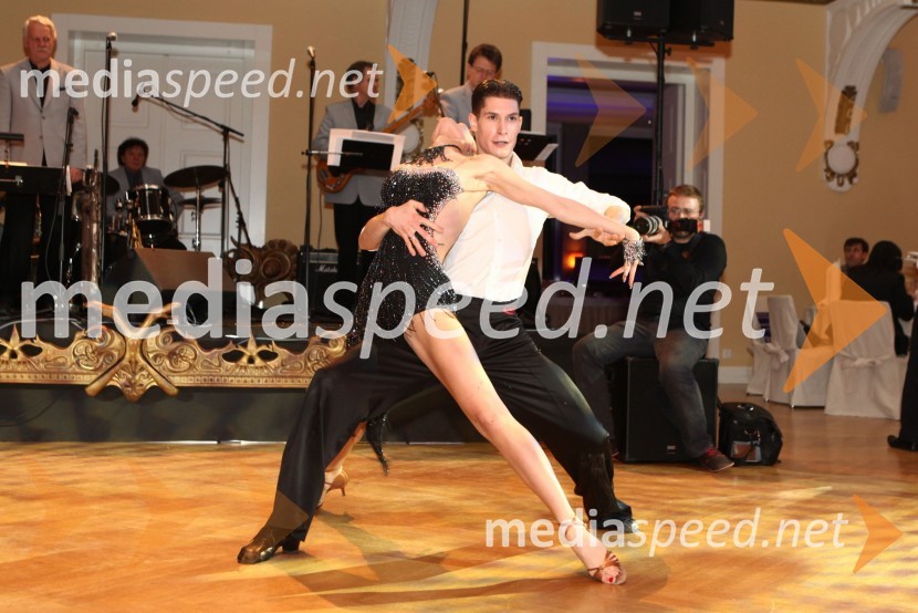 Miha Vodičar in Nadya Bychkova, plesalca21. Veliki Rotarijski ples