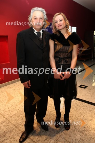 Vladimir Pezdirc, predsednik Rotary kluba Ljubljana in Mira Črešnar, Pristop21. Veliki Rotarijski ples