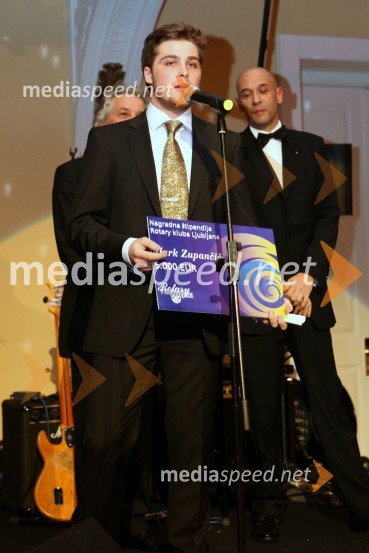 Mark Zupančič, dobitnik štipendije21. Veliki Rotarijski ples