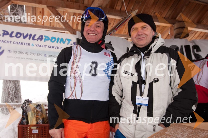 Gregor Hoeffferle in Vito Komac, Lions Klub Bled GolfLions Ski Open 2010, dobrodelna veleslalomska tekma