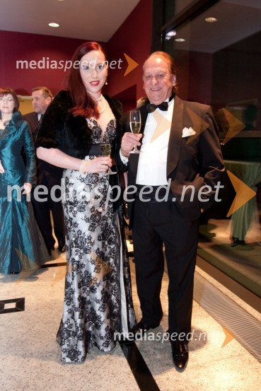 Tomislav Loboda, zlatar in Katja Vinšek21. Veliki Rotarijski ples