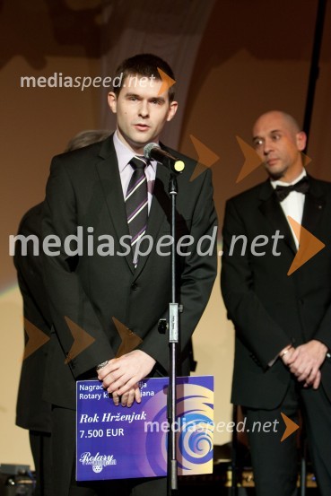 	Rok Hrženjak, dobitnik štipendije21. Veliki Rotarijski ples