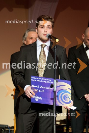Mark Zupančič, dobitnik štipendije21. Veliki Rotarijski ples