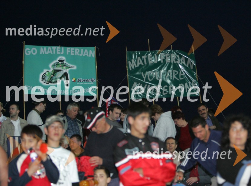 Navijači Mateja FerjanaSPEEDWAY GRAND PRIX, VN Slovenije 2006, RAZNO