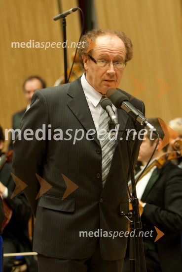 Martin Žvelc, glasbeni producentOdprtje novega studia 26 Radia Slovenija