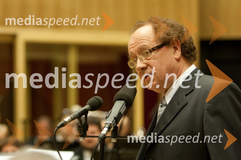 Martin Žvelc, glasbeni producentOdprtje novega studia 26 Radia Slovenija