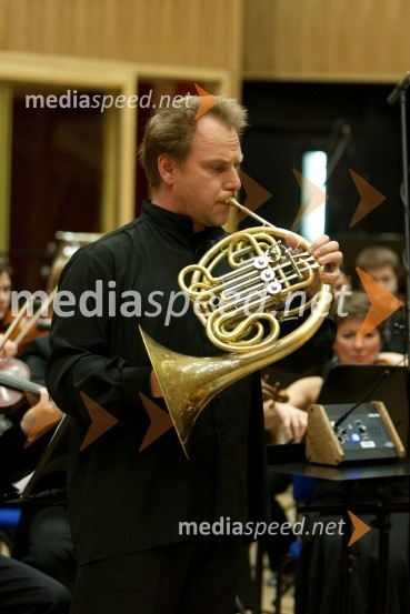 Boštjan Lipovšek, rogistOdprtje novega studia 26 Radia Slovenija