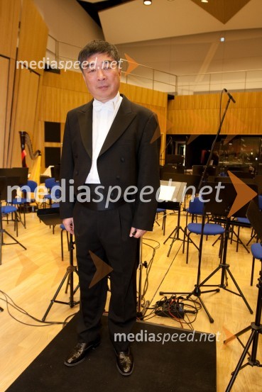 En Shao, šef-dirigentOdprtje novega studia 26 Radia Slovenija