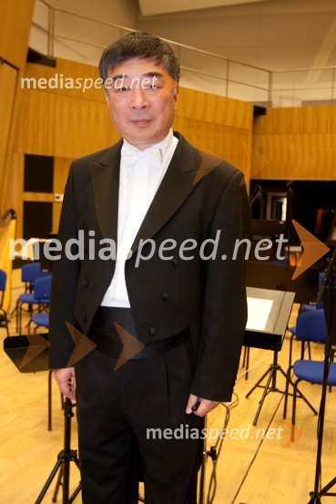 En Shao, šef-dirigentOdprtje novega studia 26 Radia Slovenija