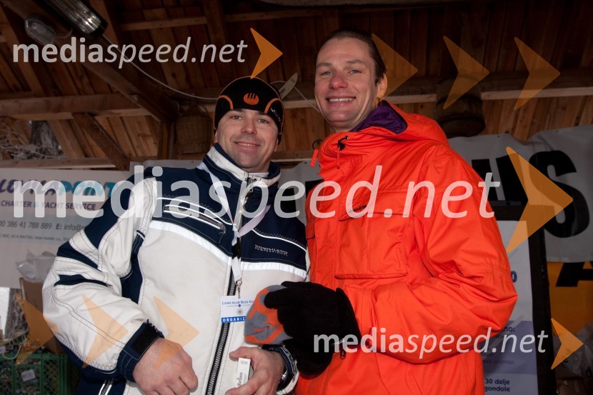 Gorazd Copek, Lions Klub Bled Golf in ...Lions Ski Open 2010, dobrodelna veleslalomska tekma