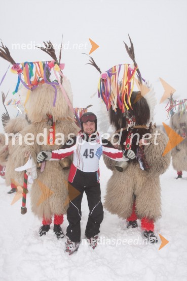 Niko Kušar, vodja Sektorja tržno komuniciranje v družbi MobitelLions Ski Open 2010, dobrodelna veleslalomska tekma