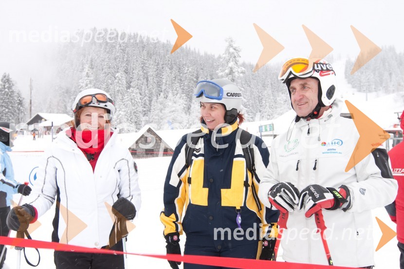 …, Polonca Kukec, guvernerka slovenskih Lions Klubov in …Lions Ski Open 2010, dobrodelna veleslalomska tekma