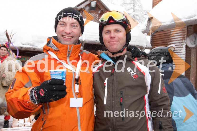 Tomaž Kastelic, predsednik Lions Klub Bled Golf in ...Lions Ski Open 2010, dobrodelna veleslalomska tekma