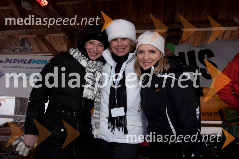 Sonja Gobec, Liljana Kramarič in Vesna Hodnik, Lions Klub Bled GolfLions Ski Open 2010, dobrodelna veleslalomska tekma