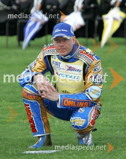 Tony Rickardsson (Švedska), voznik Speedway Grand Prix serije 2006SPEEDWAY GRAND PRIX, VN Slovenije 2006, dirka