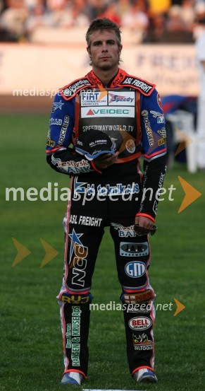 Niels K. Iversen (Danska), voznik Speedway Grand Prix serije 2006SPEEDWAY GRAND PRIX, VN Slovenije 2006, dirka