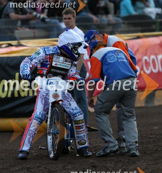Jason Crump (Avstralija)SPEEDWAY GRAND PRIX, VN Slovenije 2006, dirka