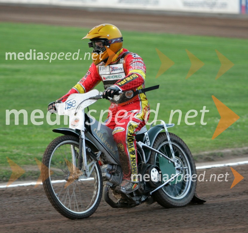 Matej Ferjan (Madžarska - Slovenija)SPEEDWAY GRAND PRIX, VN Slovenije 2006, dirka