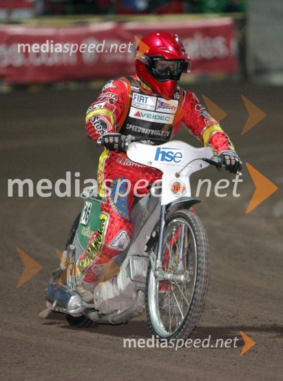 Matej Ferjan (Madžarska - Slovenija)SPEEDWAY GRAND PRIX, VN Slovenije 2006, dirka