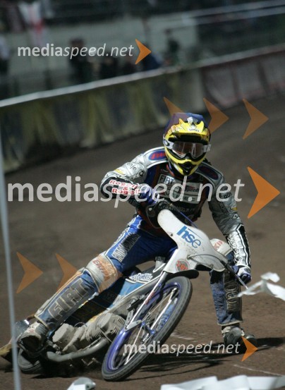 Matej Žagar (Slovenija)SPEEDWAY GRAND PRIX, VN Slovenije 2006, dirka