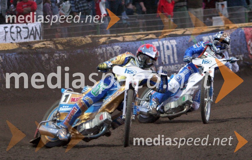 Tony Rickardsson (Švedska)SPEEDWAY GRAND PRIX, VN Slovenije 2006, dirka