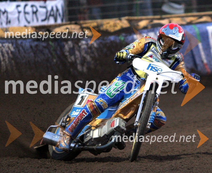 Tony Rickardsson (Švedska)SPEEDWAY GRAND PRIX, VN Slovenije 2006, dirka