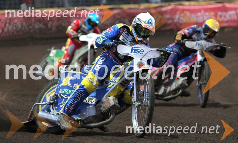 Andreas Jonsson (Švedska)SPEEDWAY GRAND PRIX, VN Slovenije 2006, dirka