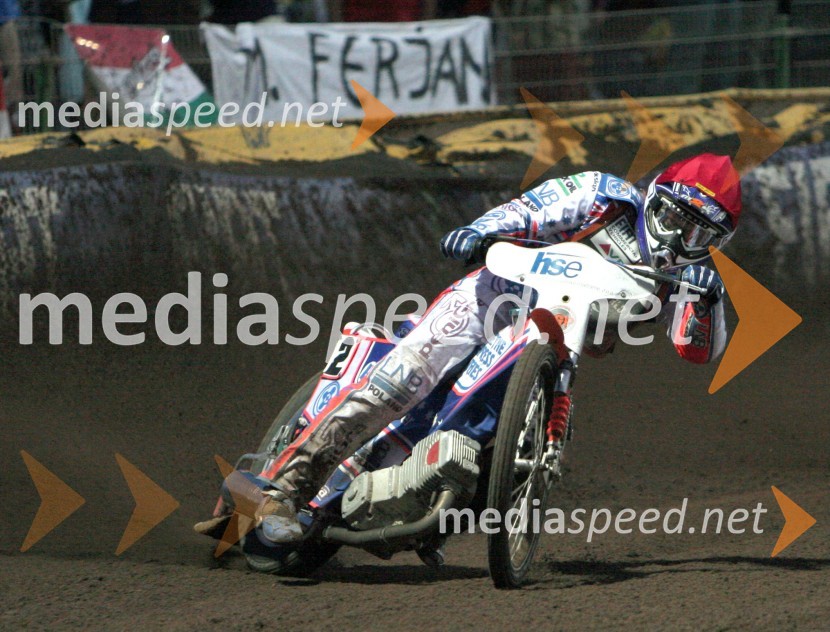 Jason Crump (Avstralija)SPEEDWAY GRAND PRIX, VN Slovenije 2006, dirka