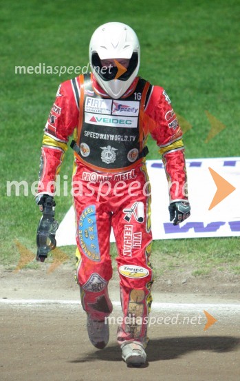 Matej Ferjan (Madžarska - Slovenija)SPEEDWAY GRAND PRIX, VN Slovenije 2006, dirka