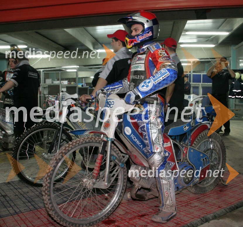 Jaroslaw Hampel (Poljska)SPEEDWAY GRAND PRIX, VN Slovenije 2006, dirka