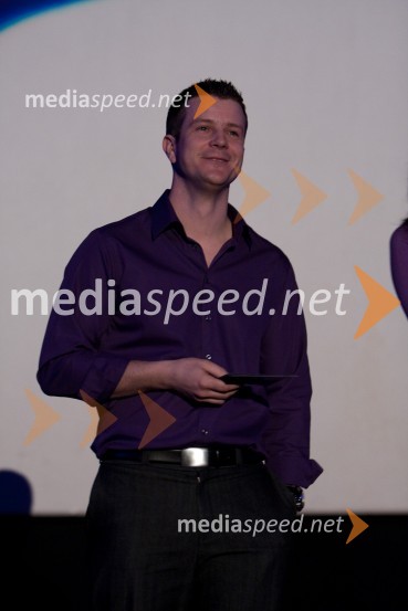 Boštjan ROmih, moderator na Radio 1Valentinovo, premiera filma