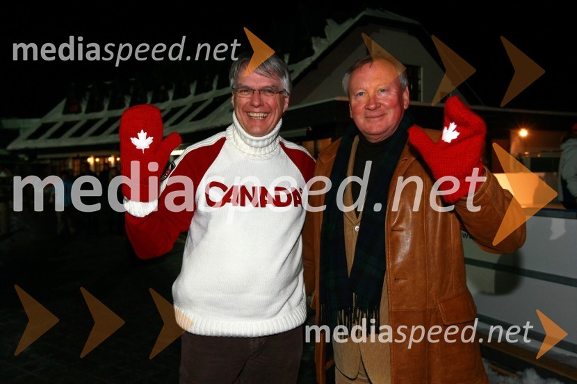 Pierre Guimond, veleposlanik Kanade v Sloveniji in Igor Janez Zajec, častni konzul Kanade v SlovenijiSlovensko olimpijsko mesto Maribor
