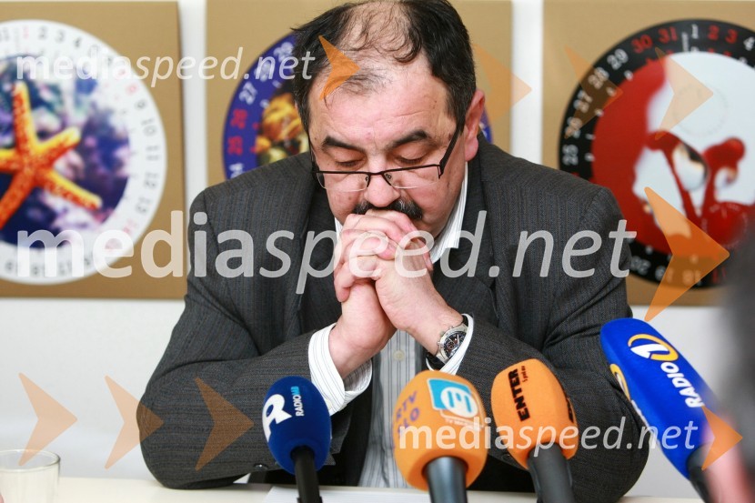 Zvonko Slana, sekretar Sindikata kovinske in elektroindustrije - SKEI TAMSKEI TAM, novinarska konferenca