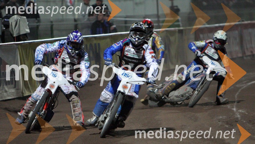 Jason Crump (Avstralija) in Nicki Pedersen (Danska)SPEEDWAY GRAND PRIX, VN Slovenije 2006, dirka
