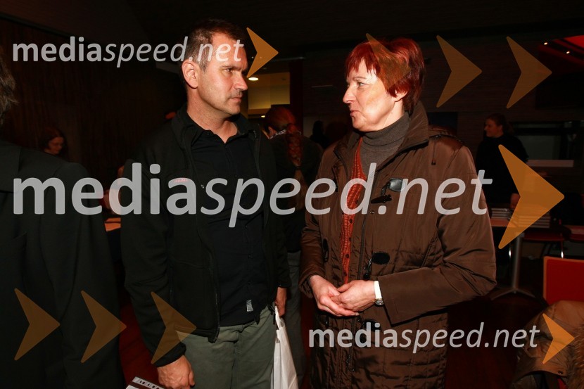 Tomo Drolec, prvi soplezalec Tomaža Humarja in mama Mateja MočnikaTomaž Humar: Ni nemogočih poti, novinarska konferenca ob drugi dopolnjeni izdaji