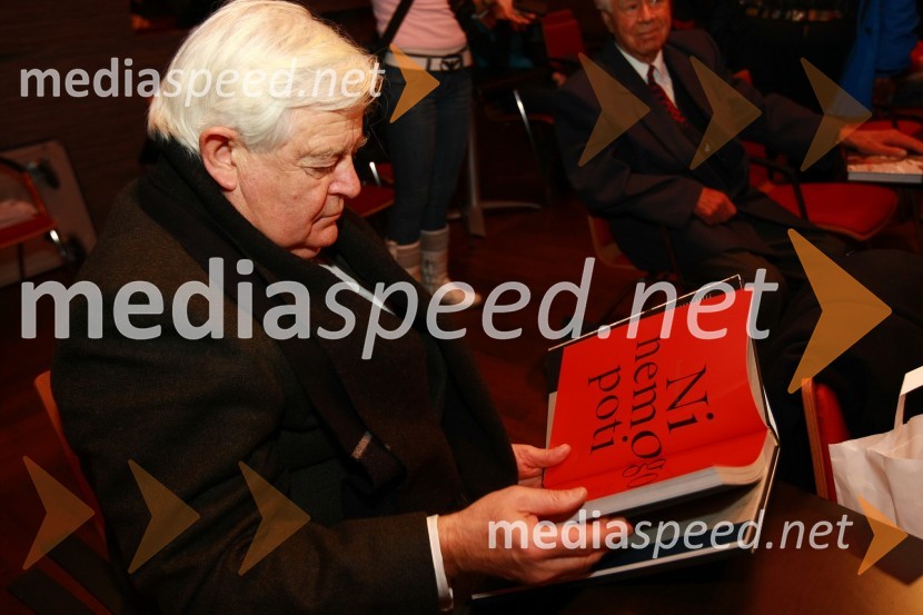 Milan Kučan, nekdanji predsednik Republike SlovenijeTomaž Humar: Ni nemogočih poti, novinarska konferenca ob drugi dopolnjeni izdaji
